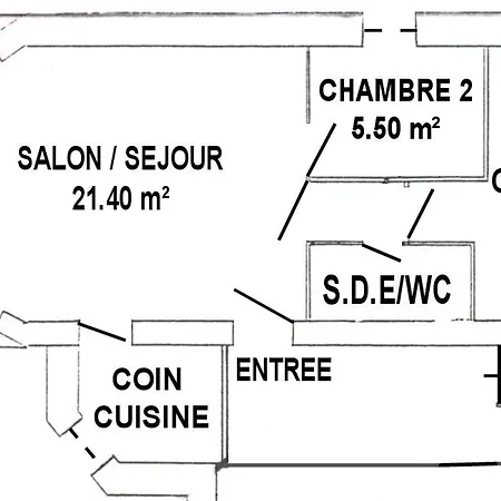 A Tharon: 2 Chambres, Terrasse, Parking, Proche - Fr-1-306-1026 Сasa de vacaciones *